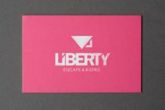 LIBERTY - EISCAFE & BISTRO | LOGO DESIGN