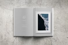THE GRANT Gallery | Ads Design inside Waves&Woods Magazine