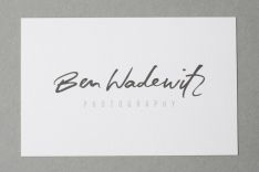 BEN WADEWITZ | HANDLETTERING LOGO DESIGN